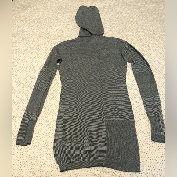 L.A.M.B women’s hooded cotton cashmere blend tunic sweater size XS - Picture 2 of 9